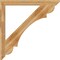 Ekena Millwork Olympic Slat Rough Sawn Bracket, Western Red Cedar, 4"W x 48"D x 48"H BKT04X48X48OLY06RWR - alternate 4